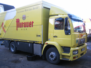 Biertrasporter Murauer Bier, herstellt von der Firma Draxler - Leibnitz